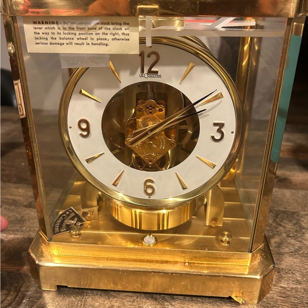 Luxurious Gold Wall Clock by
